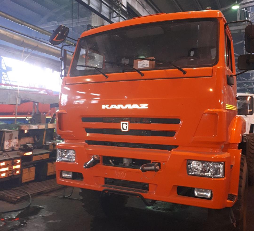 Установка ДОПОГ на КамАЗ для перевозки опасных грузов Установка ДОПОГ на КамАЗ для перевозки опасных грузов